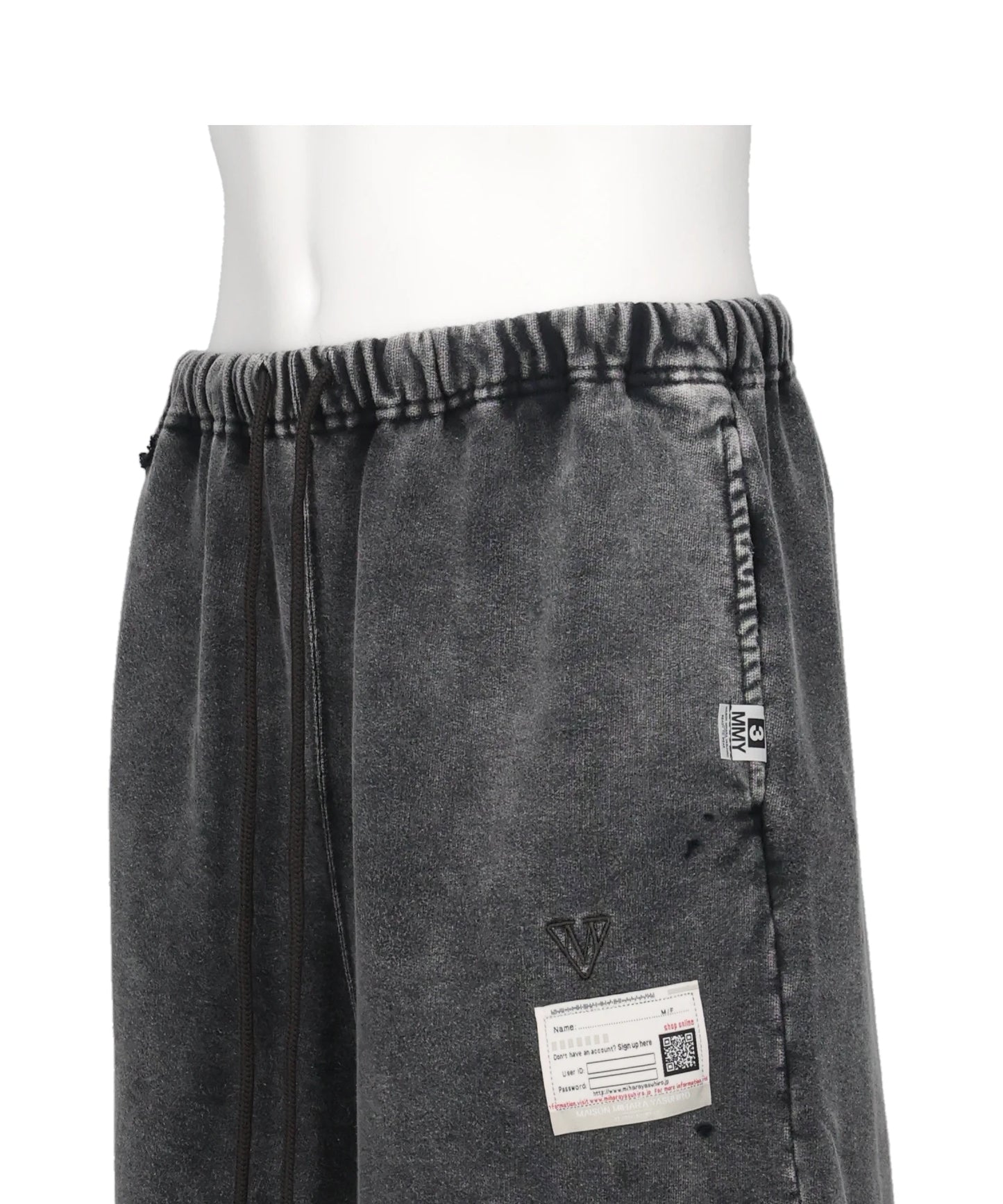 BLEACHED SWEAT SHORTS