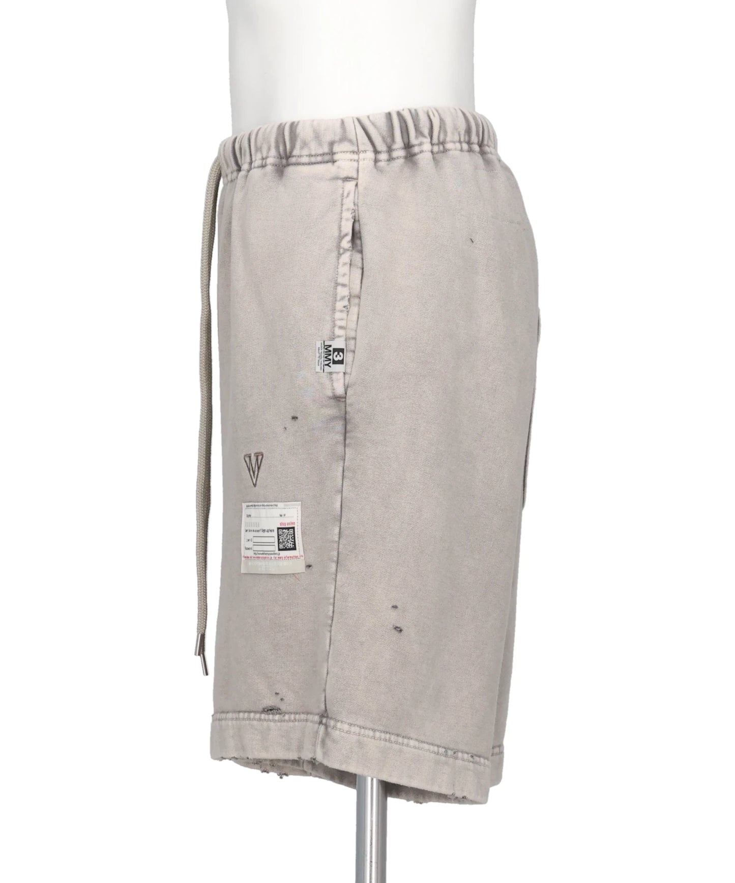 BLEACHED SWEAT SHORTS