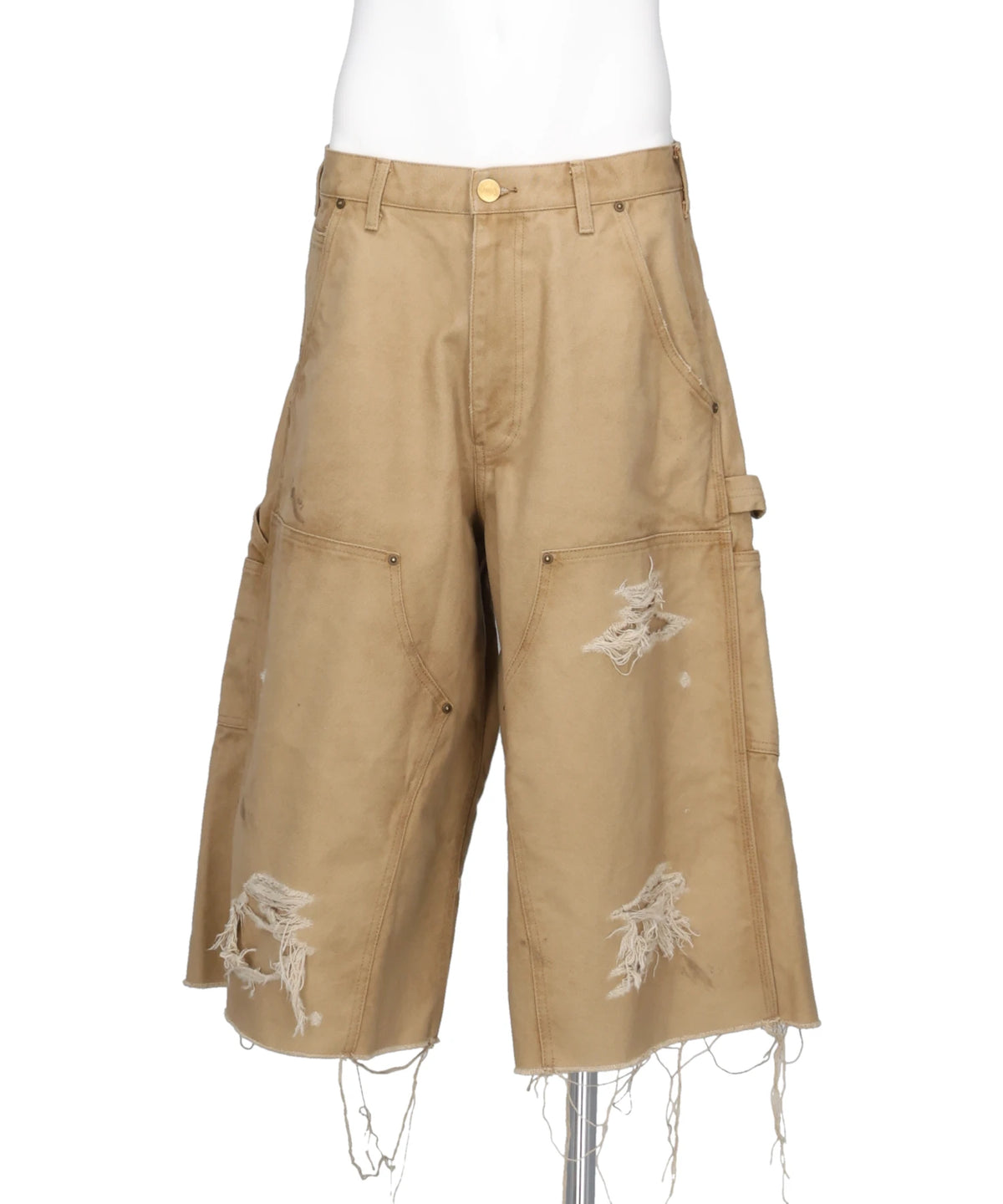 KAMIYA(カミヤ) 2026AW BORO DUCK PAINTER BERMUDA SHORTS G17PT072