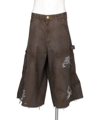 KAMIYA(カミヤ) 2026AW BORO DUCK PAINTER BERMUDA SHORTS G17PT072