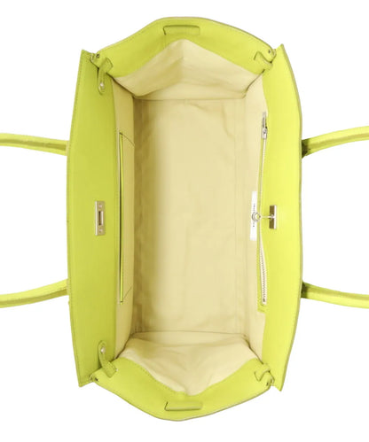 BREW-DYED LEATHER "ITA" BAG - GREEN TEE