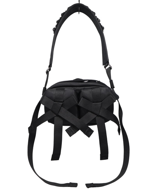 CLASSIC BOW CROSSBODY BAG W/ EMB