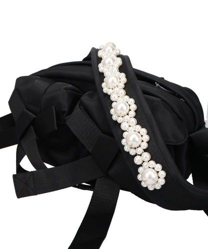 CLASSIC BOW CROSSBODY BAG W/ EMB