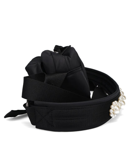 CLASSIC BOW CROSSBODY BAG W/EMB