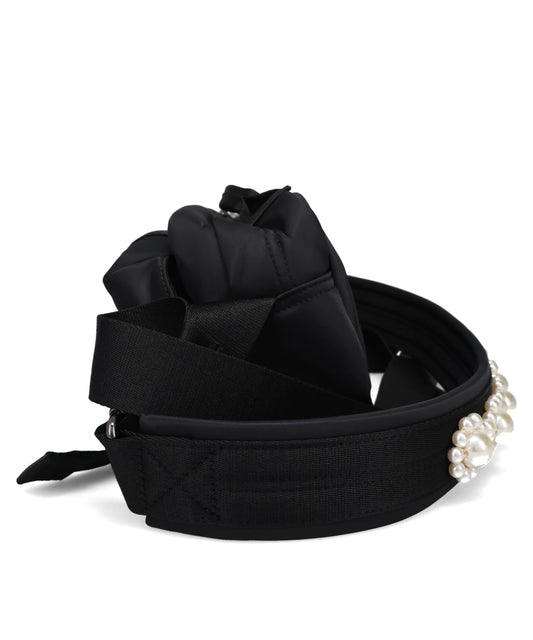 CLASSIC BOW CROSSBODY BAG W/EMB