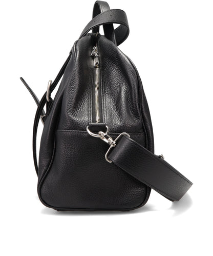 "D" BUCKLE BELT BOSTON BAG