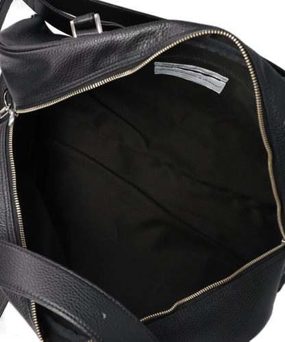 "D" BUCKLE BELT BOSTON BAG