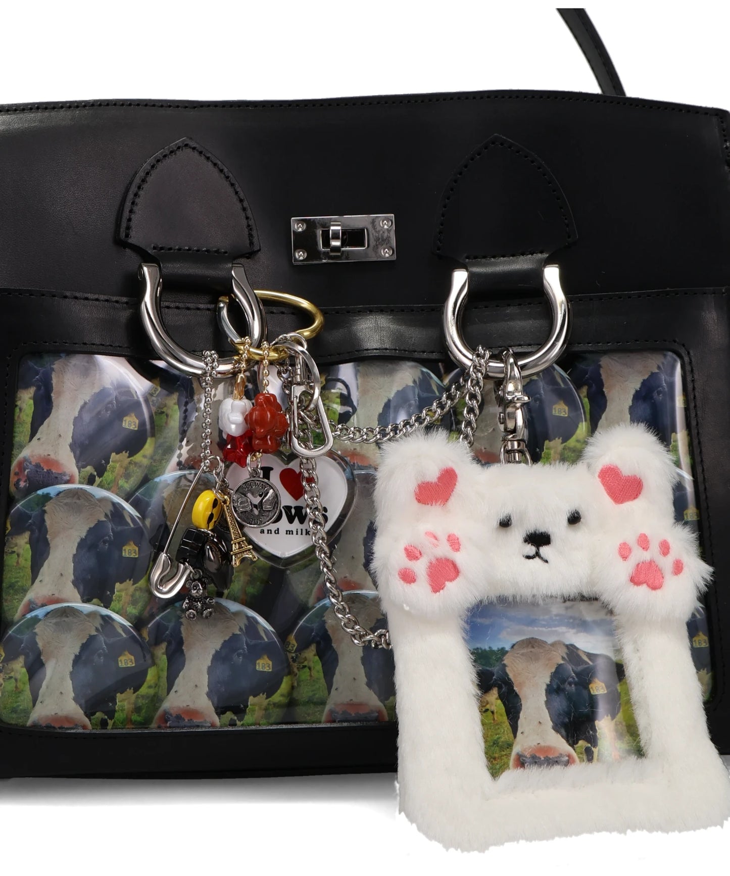 LEATHER "ITA" SHOULDER BAG