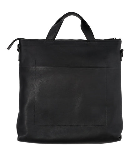 LEATHER SHOULDER BAG GRANDE POCHE KS