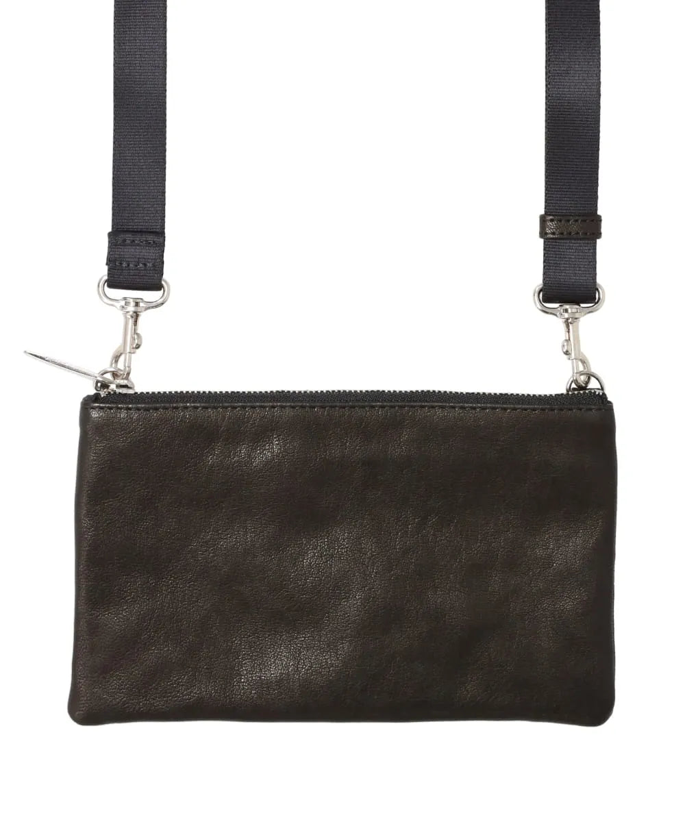 LEATHER MINIMINI SACOCHE “SHINE”