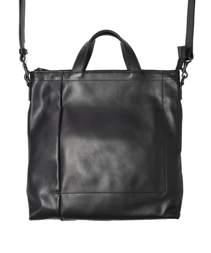 LEATHER SHOULDER BAG “GRANDE POCHE” KS