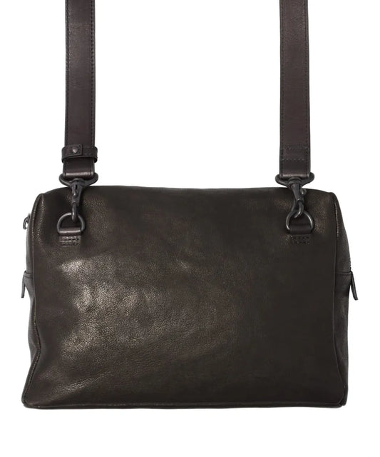 LEATHER SHOULDER BAG “TOFU”