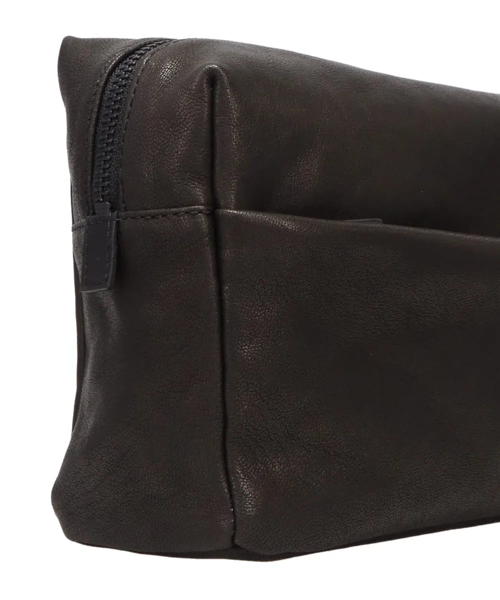 LEATHER SHOULDER BAG “TOFU”