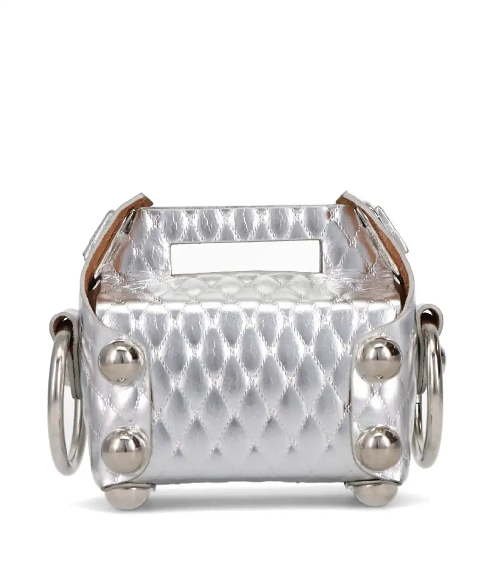 LEATHER CAKE BAG PETIT