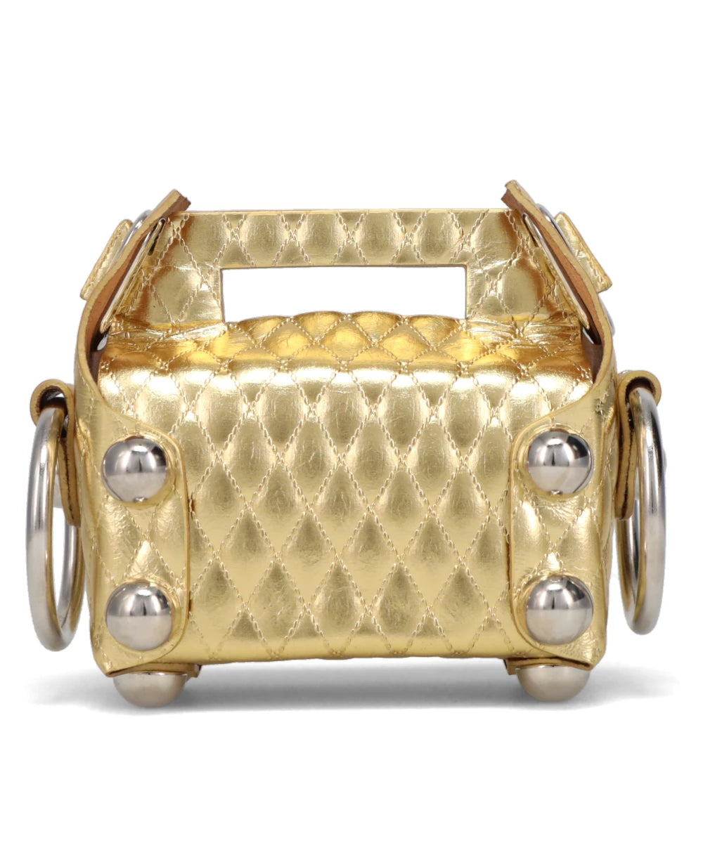 LEATHER CAKE BAG PETIT