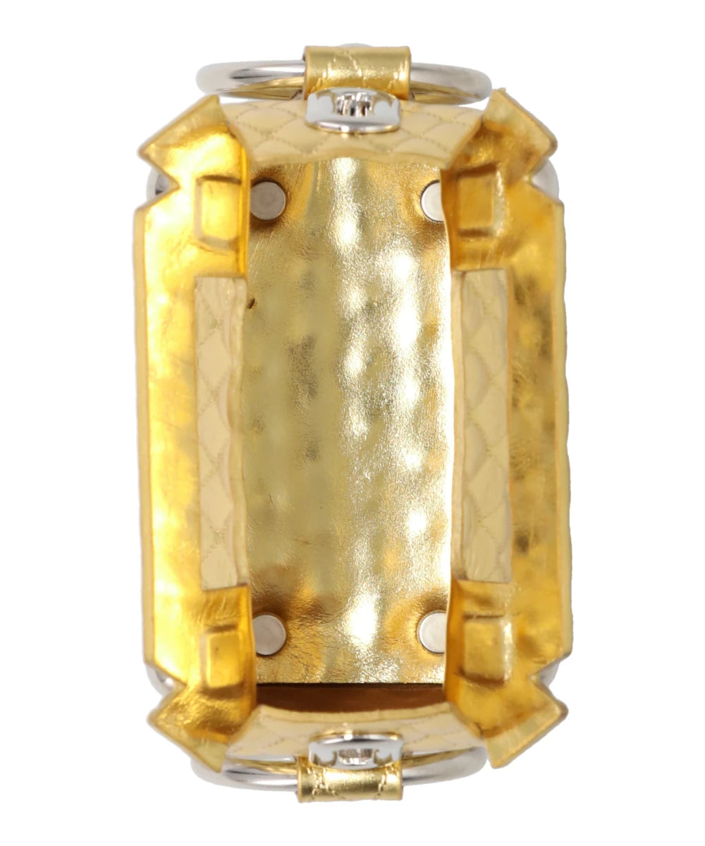 LEATHER CAKE BAG PETIT