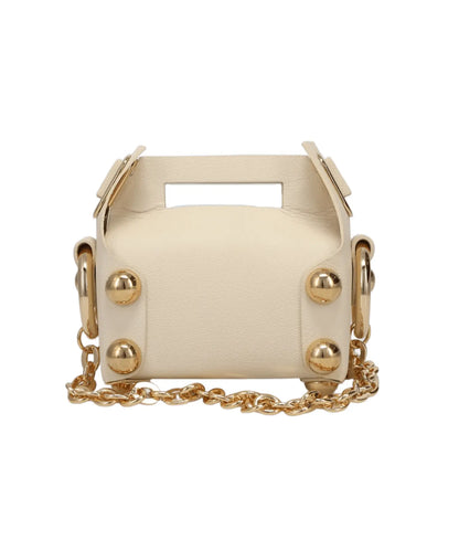 LEATHER CAKE BAG PETIT