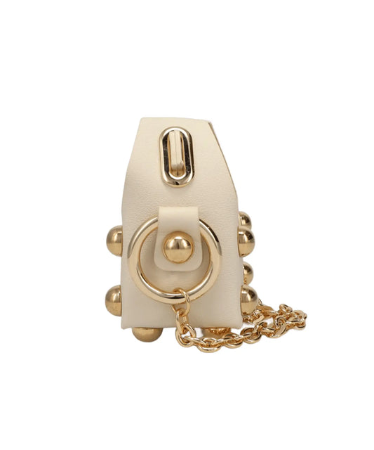 LEATHER CAKE BAG PETIT