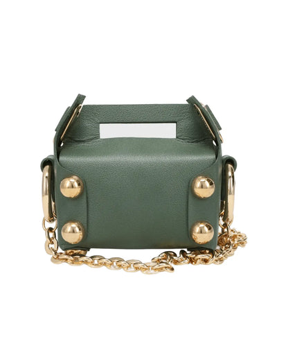 LEATHER CAKE BAG PETIT