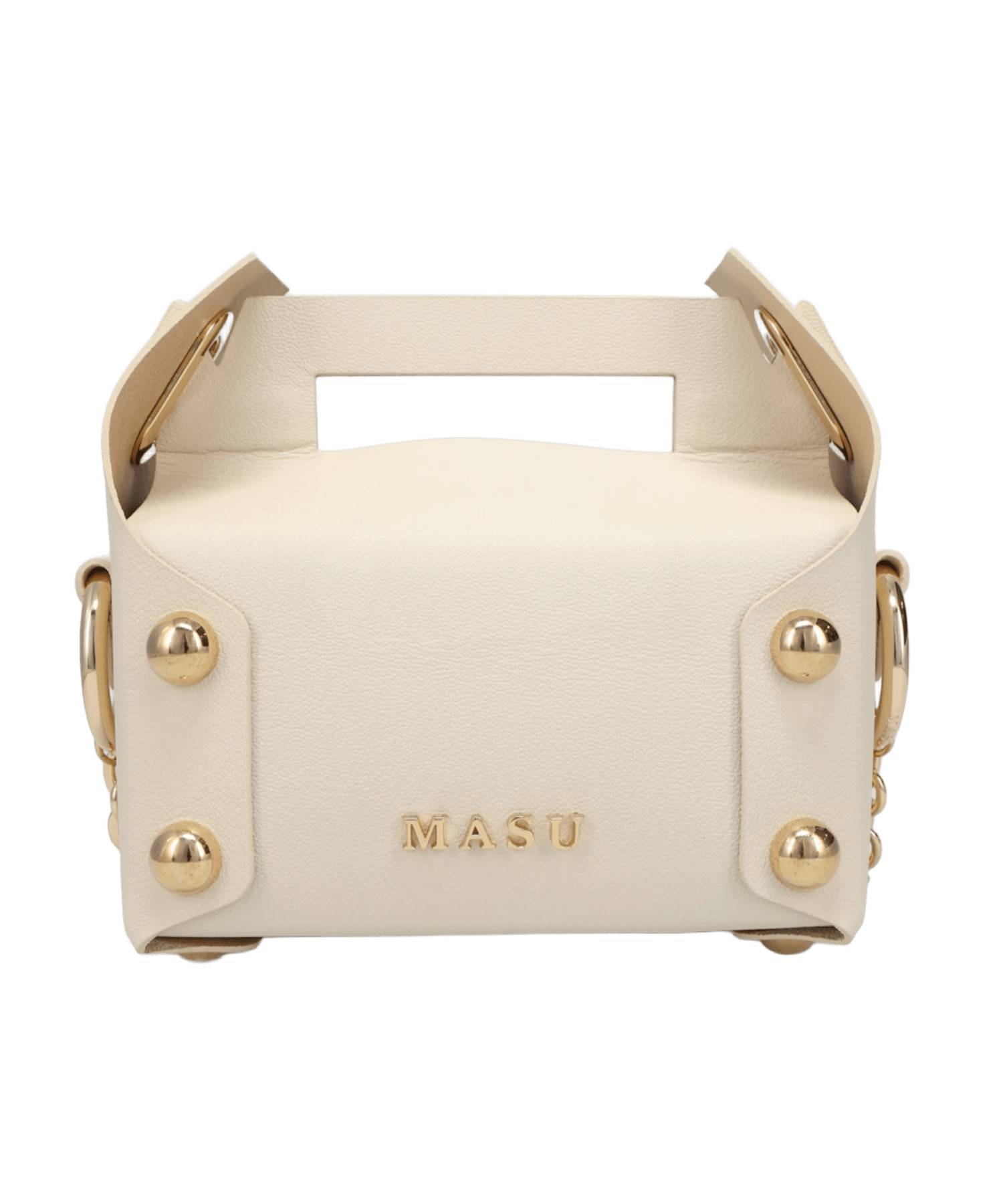 MASU(エムエーエスユー) 2026SS LEATHER CAKE BAG M26U6OJ008