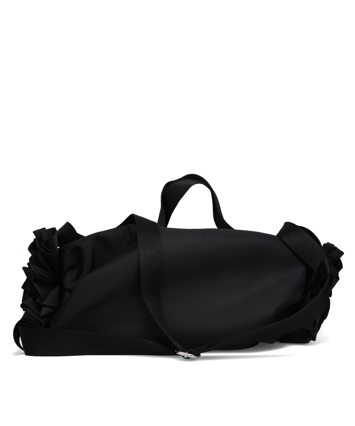 DOUBLE RIBBON ROSETTE BAG W/TURBO EMB