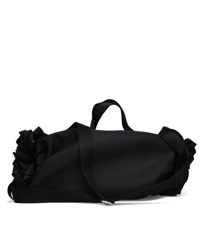 DOUBLE RIBBON ROSETTE BAG W/TURBO EMB