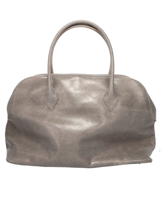 "KMY" LEATHER DUFFLE BAG