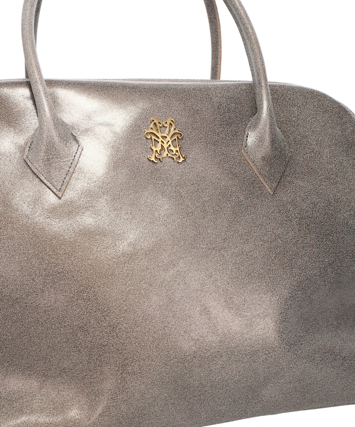 "KMY" LEATHER DUFFLE BAG