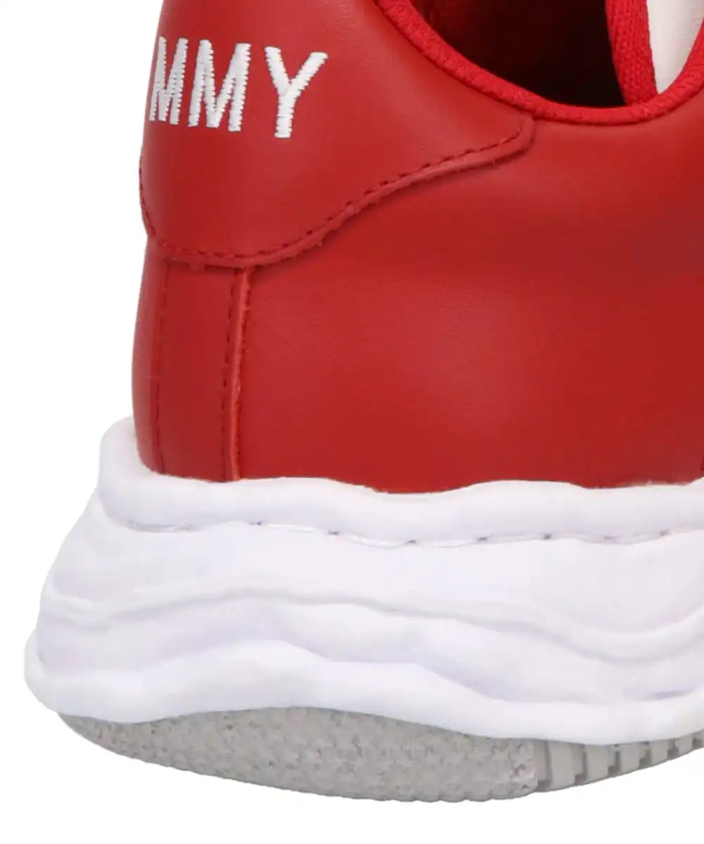 WAYNE LOW/ORIGINAL SOLE LEATHERLOW-TOP SNEAKER