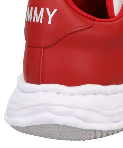 WAYNE LOW/ORIGINAL SOLE LEATHERLOW-TOP SNEAKER