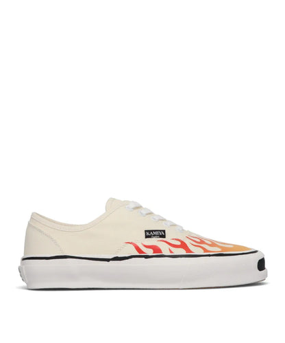 "HERC" FIRE PATTERN VULCANIZED SNEAKER