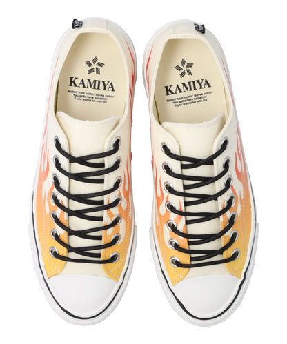 �gJOEY�h FIRE PATTERN VULCANIZED SNEAKER