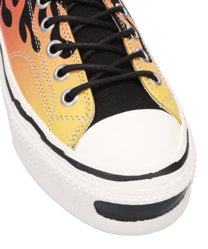 “JOEY” FIRE PATTERN VULCANIZED SNEAKER