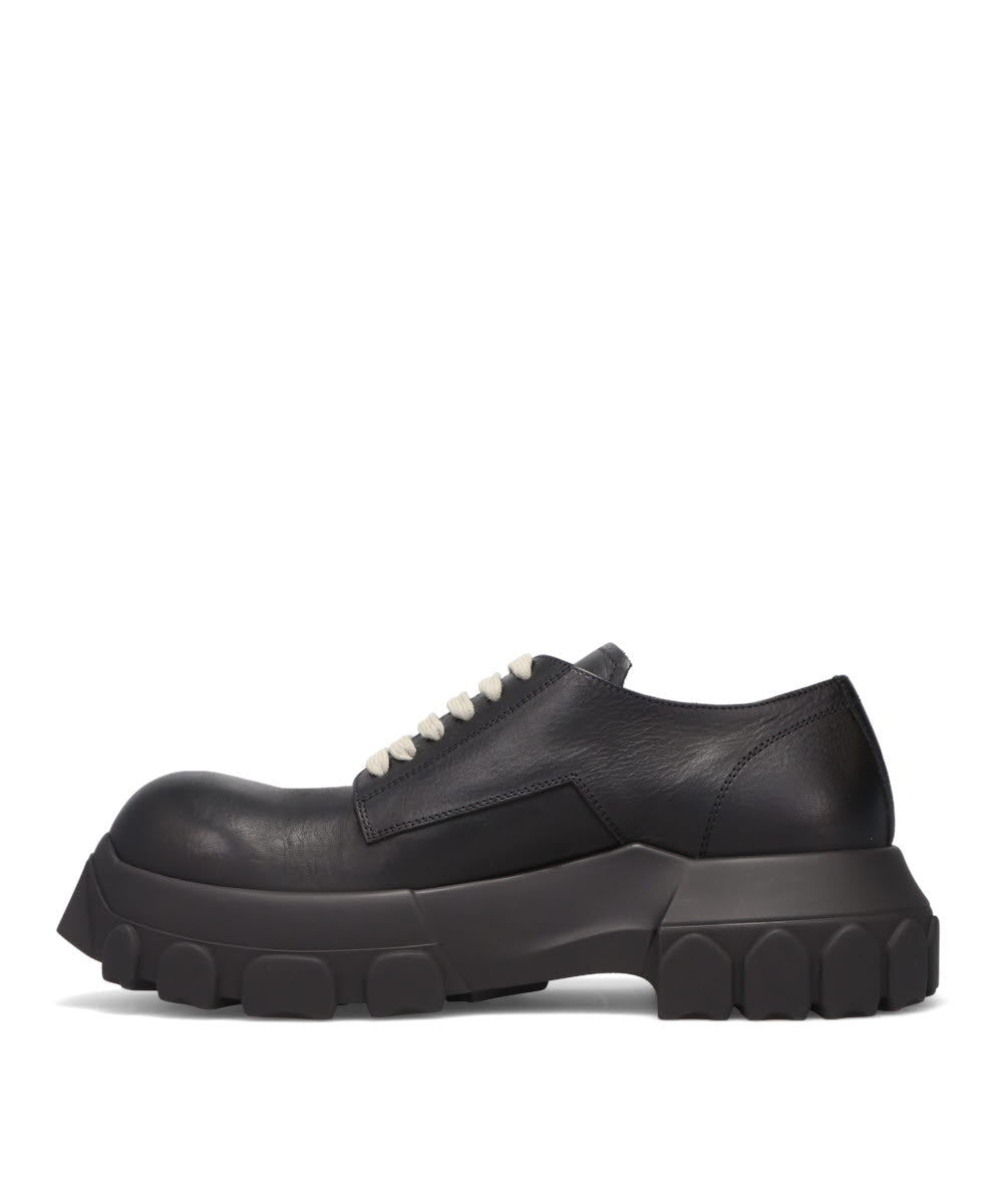 LACEUP BOZO TRACTOR - BLACK/BLACK