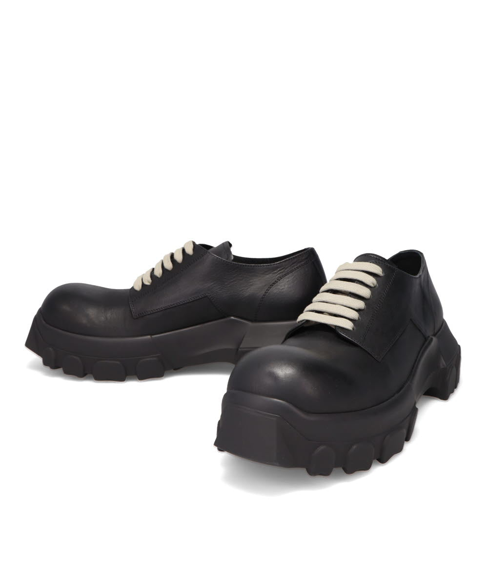 LACEUP BOZO TRACTOR - BLACK/BLACK