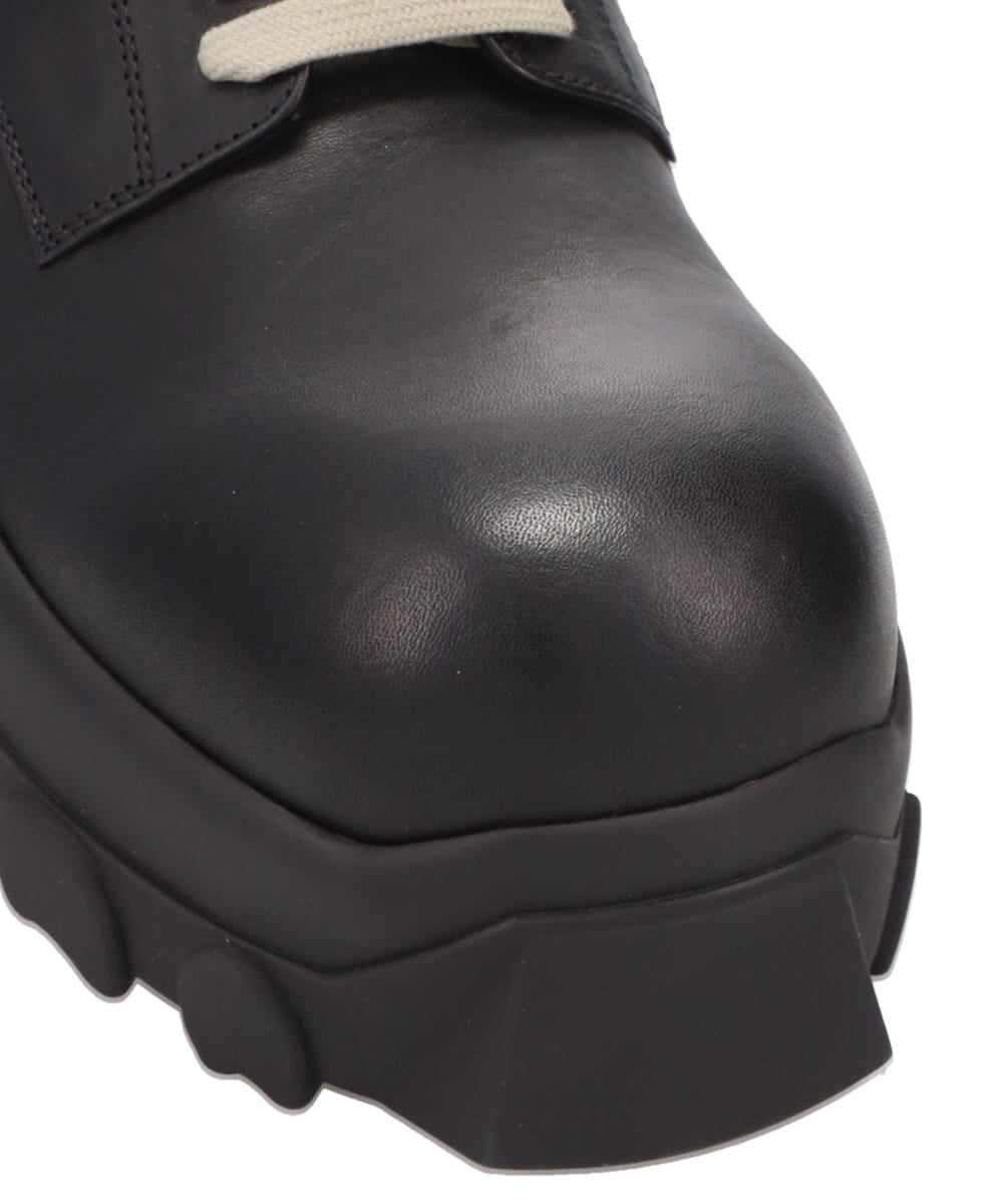 LACEUP BOZO TRACTOR - BLACK/BLACK