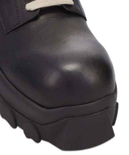 LACEUP BOZO TRACTOR - BLACK/BLACK