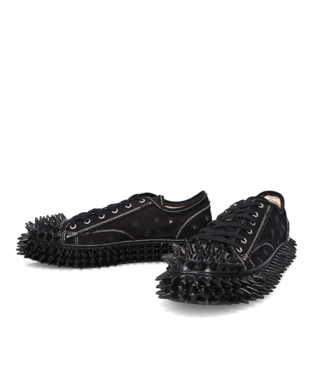 SPIKY CANVAS SNEAKER