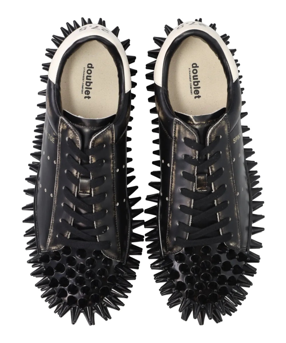 SPIKY LEATHER SNEAKER