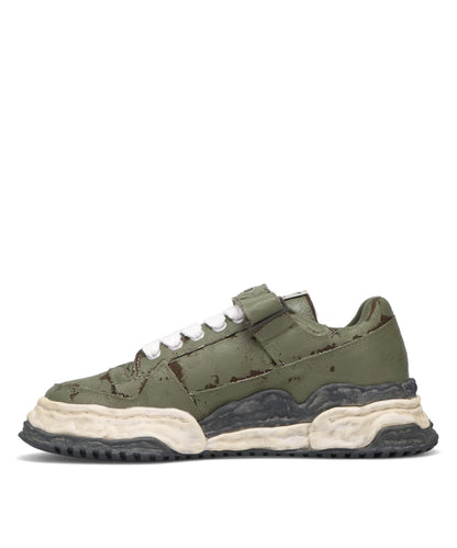 KEITH/ORIGINAL SOLE TORN FILM ATTACHEDCANVAS LOW-TOP SNEAKER