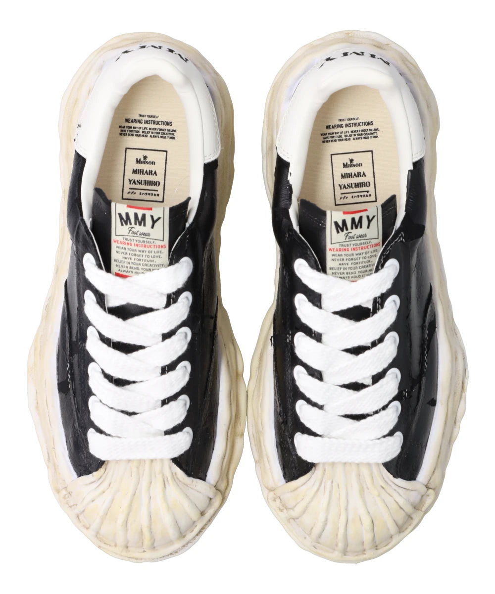 BLAKEY/ORIGINAL SOLE TORN FILM ATTACHEDCANVAS LOW-TOP SNEAKER