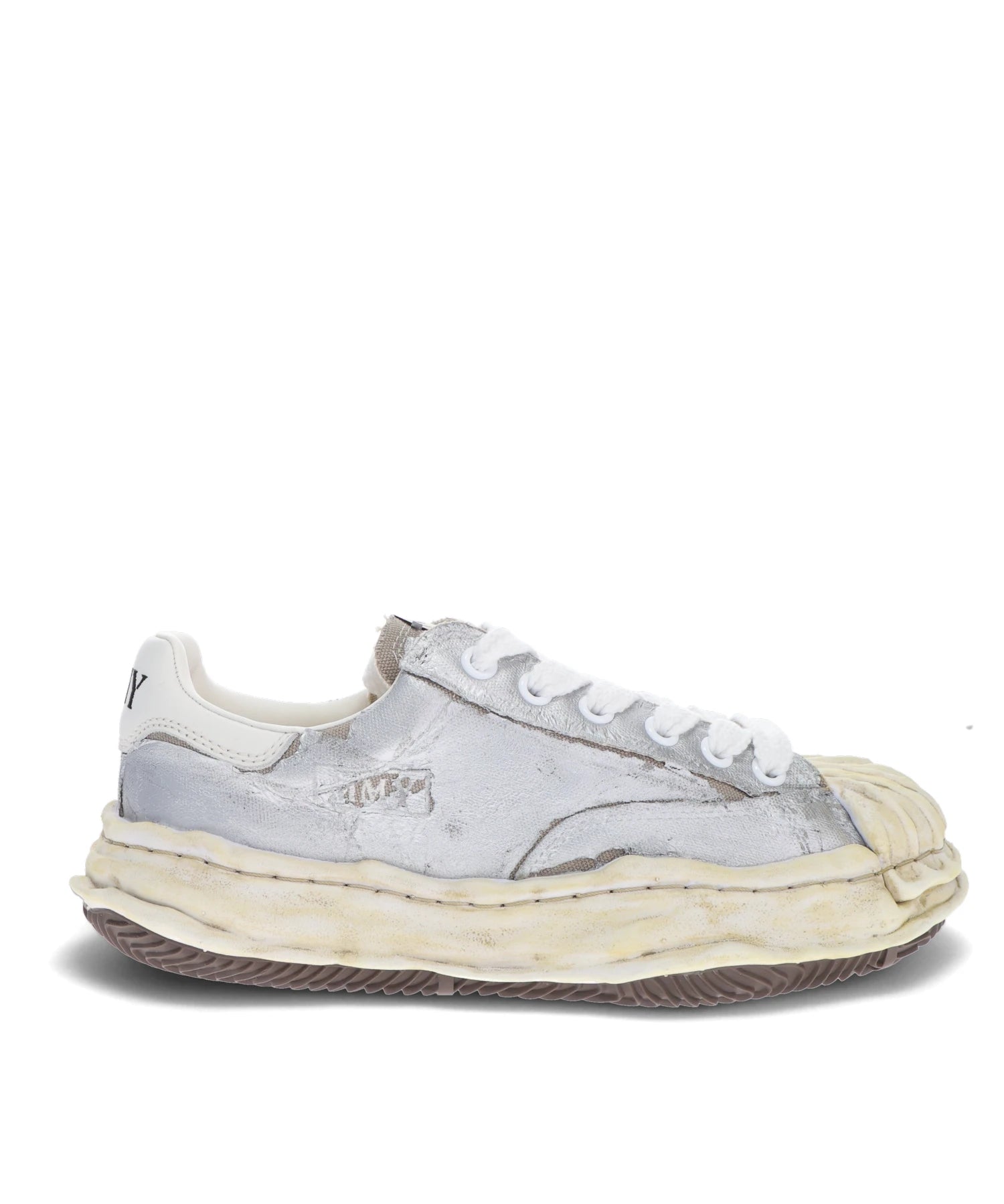 Maison MIHARA YASUHIRO(メゾンミハラヤスヒロ) 
BLAKEY/ORIGINAL SOLE TORN FILM ATTACHEDCANVAS LOW-TOP SNEAKER