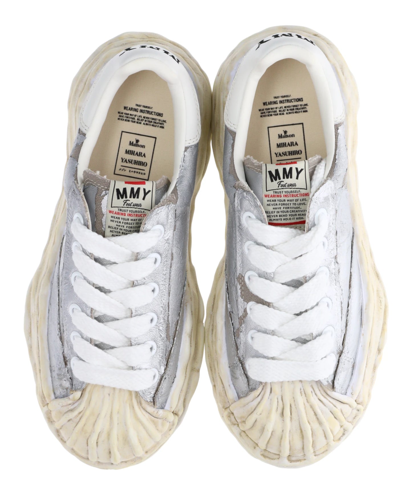 BLAKEY/ORIGINAL SOLE TORN FILM ATTACHEDCANVAS LOW-TOP SNEAKER