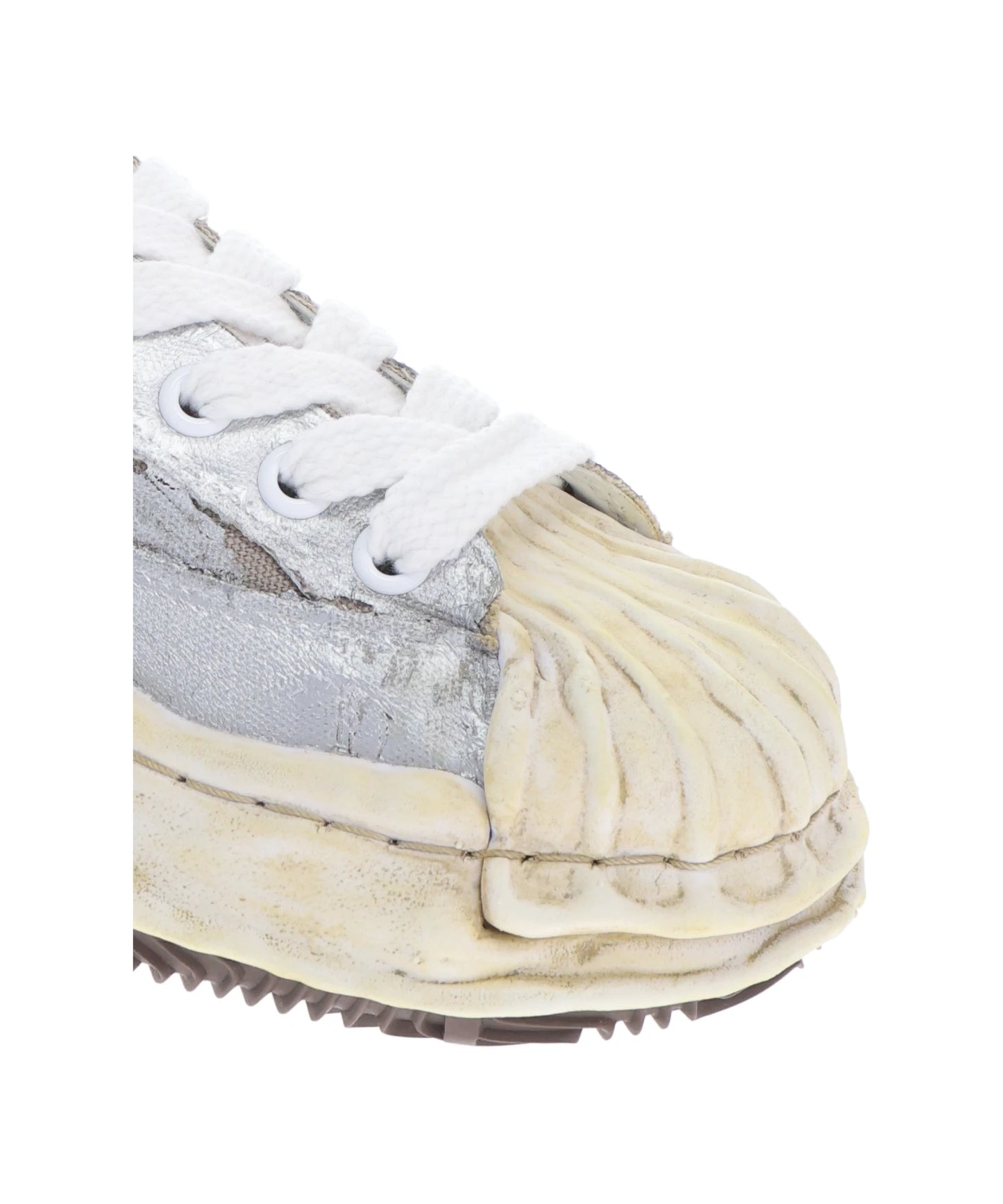 BLAKEY/ORIGINAL SOLE TORN FILM ATTACHEDCANVAS LOW-TOP SNEAKER