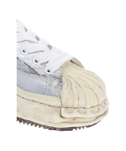 BLAKEY/ORIGINAL SOLE TORN FILM ATTACHEDCANVAS LOW-TOP SNEAKER