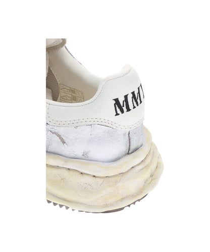 BLAKEY/ORIGINAL SOLE TORN FILM ATTACHEDCANVAS LOW-TOP SNEAKER