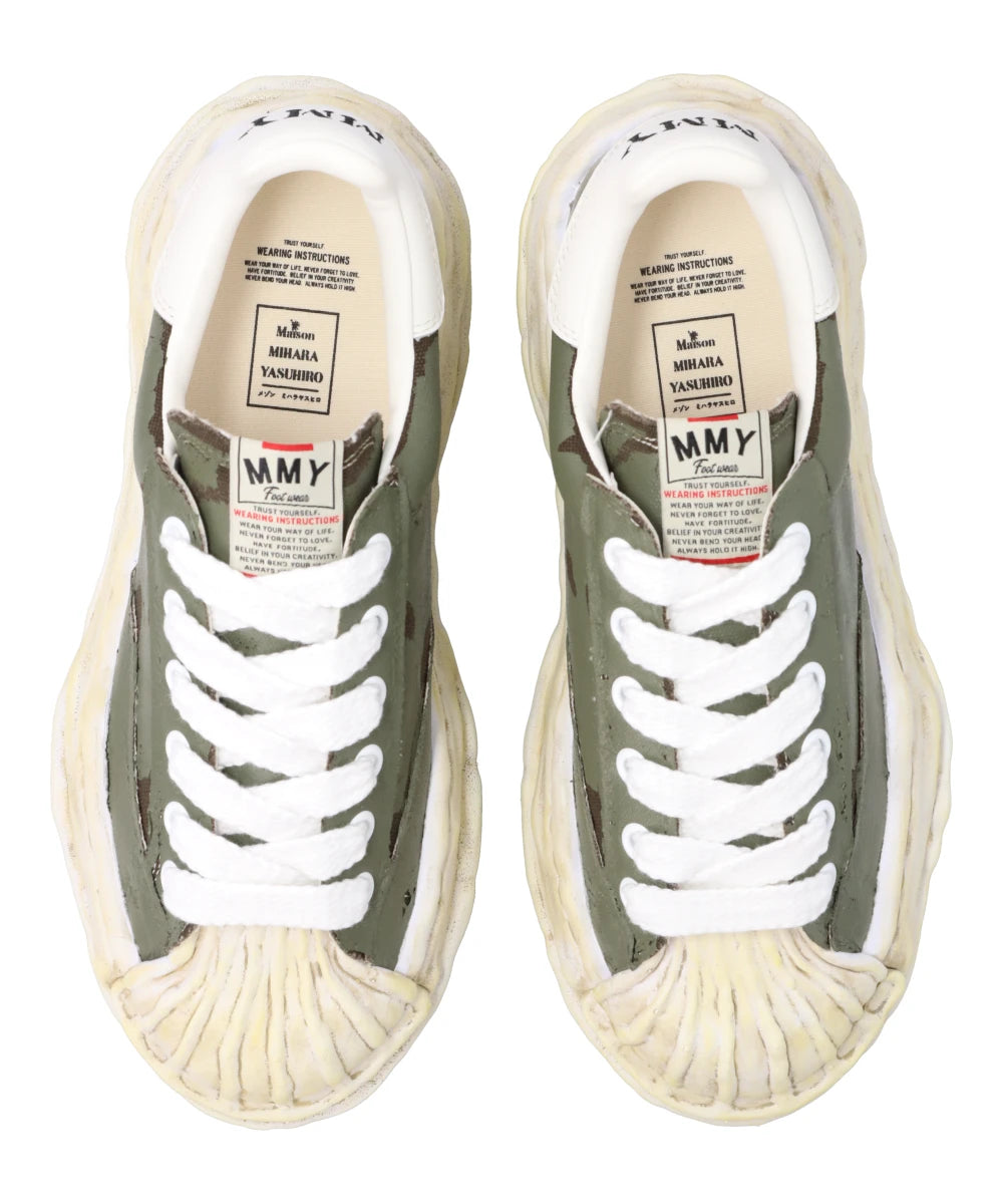 BLAKEY/ORIGINAL SOLE TORN FILM ATTACHEDCANVAS LOW-TOP SNEAKER