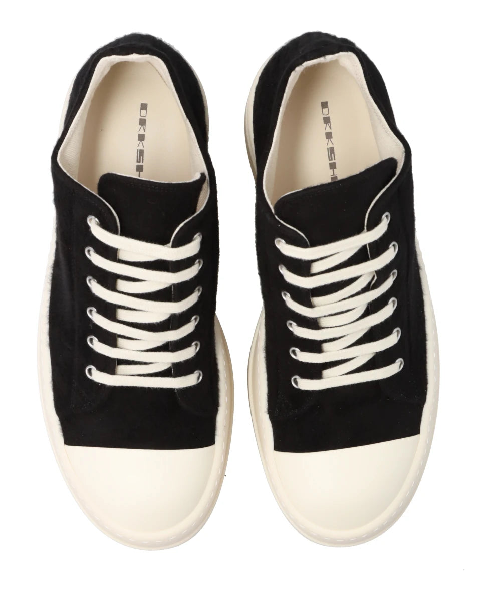 DOUBLE BUMPER LOW SNEAKS - BLACK/MILK/MILK