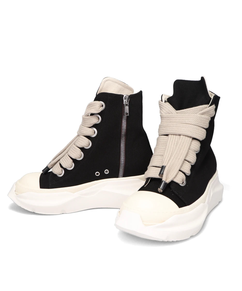 JUMBOLACE ABSTRACT SNEAKS- BLACK/MILK/MILK