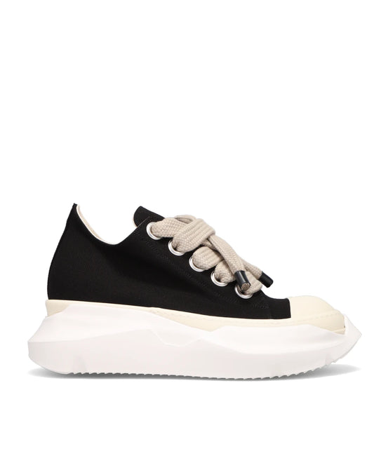 JUMBOLACE ABSTRACT LOW SNEAKS- BLACK/MILK/MILK